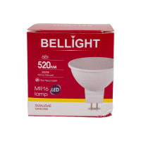 Светодиодная лампа BELLIGHT MR16 6W 520Lm 3000К 88297911