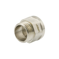Переходник VRT 3/4'' вн/нар, никель, l20 мм 550965