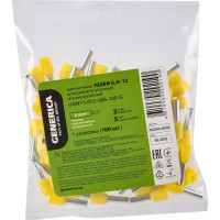 Наконечник ншви GENERICA 6,0-12 6мм2 из/фл (100шт/упак) UGN11-012-006-100-G