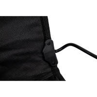 Накидка на сиденье с электроподогревом 1000 х 500 мм со спинкой, регулятором, черная DolleX NSP-100