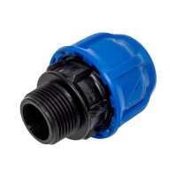 Муфта с наружной резьбой UNIO  25x3/4 71025000000M034b