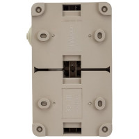Розетка Smartbuy 2-местная с заземлением 16А с крышкой, IP54 Сатурн SBE-04w-16-S2-Z