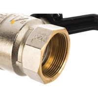 Кран шаровой латунный LD Pride, вн./вн.резьба, ручка-рычаг, 1 1/2" 47.40.B-B.Р LD 47.112.2.40.M02