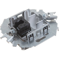 Компьютерная розетка Simon RJ45 кат.5e AMP, графит 1591551-038