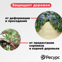 Геотекстиль иглопробивной (150 п/эф; 1.5х5 м) универсальный ГЕОСАД 24260