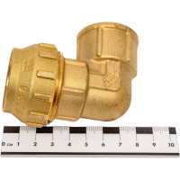 Угол обжимной-В для труб из ПНД Tiemme 1х32 мм 3400162