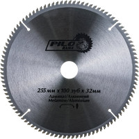 Диск пильный по ламинату и алюминию (255х32/30 мм; 100TPI) Pilorama 512510