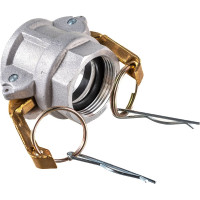 Камлок соединение типа D (1.25"; розетка; внутренняя резьба BSP; алюминий) TITAN LOCK TL125DAL