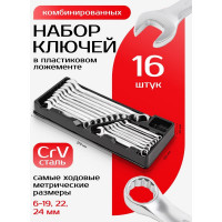 Набор комбинированных ключей Forsage 16пр. F-T5161(8238)