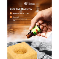 Соляной испаритель, масло эфирное Банные Штучки Эвкалипт 32483