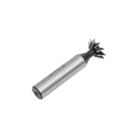 Фреза для пазов ласточкин хвост (20x63x5х12 мм; 45°; Z=8; DIN1833; прямой конус, HSS 6542) ИНСТУЛС 00001179959