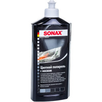 Цветной полироль с воском SONAX черный NanoPro 0,5л 296100