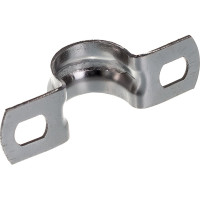 Металлическая двухлапковая скоба FORTISFLEX СМД INOX 12-13 мм 80982