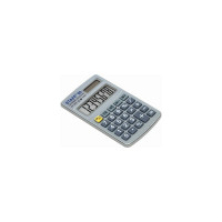 Металлический карманный калькулятор STAFF STF-1008 103х62мм, 8 разрядов, двойное питание, 250115