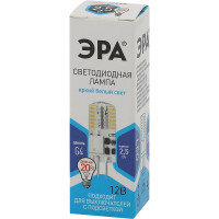 Светодиодная лампа ЭРА LED-JC-2,5W-12V-SLC-840-G4 капсула, 2,5Вт, нейтральный, G4 Б0049090