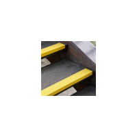 Противоскользящий профиль Mehlhose GmbH из стеклопластика, среднее зерно 46 Grit, цвет желтый, 70 x 1000 x 30 x 3,8 мм GTMG0701000
