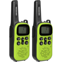 Комплект из двух радиостанций Decross DC44 Green Twin EU с ЗУ DC4412103302000