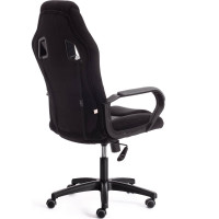 Кресло Tetchair driver 22 флок/ткань, черный/серый 35/tw-12 19290