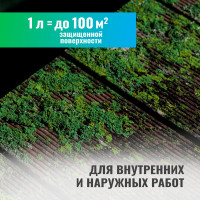 Защитная пропитка от мха PROSEPT концентрат 1:10 / 1 л 086-1