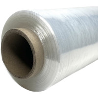 Стретч пленка EUROHOUSE прозрачная, 1 кг, 500 мм х 17 мкрн х 140 м 14214