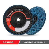 Круг зачистной синий COARSE STRIP IT 125x15 мм, M14 Totflex 4631168664818