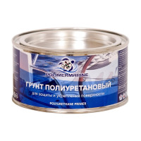 Грунт полиуретановый двухкомпонентный POLIMER MARINE 2К серый 0.5 кг 0.5ГПср