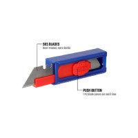Лезвия сменные трапециевидные 19 мм, SK5, 10 шт WORKPRO WP213002