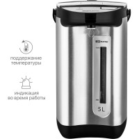 Термопот TDM ELECTRIC Термо 4, металл, 5 л, 2 способа подачи воды, 750 Вт, стальной SQ4002-0004