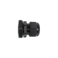 Сальник ГОФРОМАТИК mg 25 пластик (12-15мм) ip68 черный zeta30922