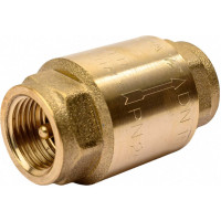 Обратный пружинный клапан муфтовый STOUT Svc-0011-000015 1/2" с металлическим седлом RG008T8CL6A48R