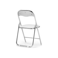 Складной стул Woodville Fold 1 white/chrome 15480