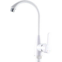 Смеситель для кухни с высоким изливом из высокопрочного пластика РМС PL5-017F