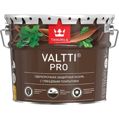 TIKKURILA Валтти Pro Палисандр 9 л Антисептик для дерева 52789