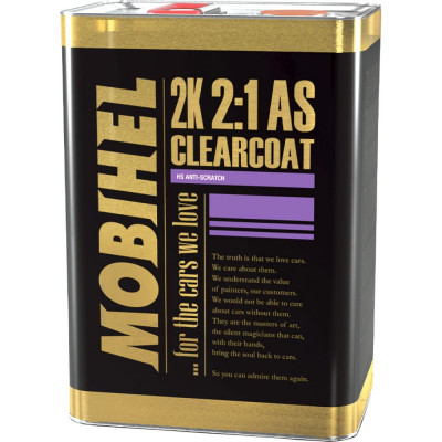 Акриловый лак MOBIHEL 2К HS 2:1 anti-scratch 47155204