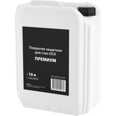 WOLF Покрытие защитное для стен оск премиум 10л 1.1202.0010