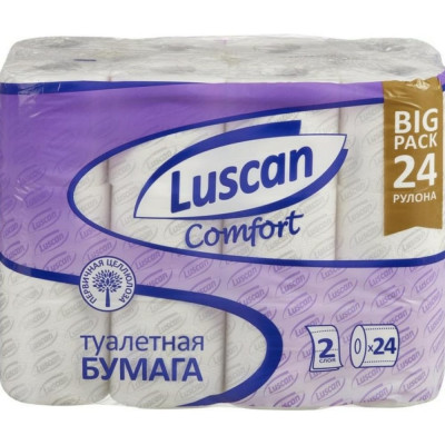 Туалетная бумага Luscan Comfort 1574572