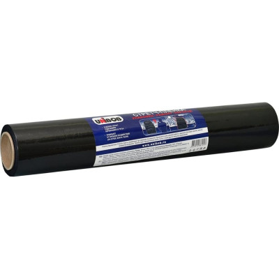 Unibob Стрейч пленка , 23 мкм, 450 мм x 100 м, черная 253008