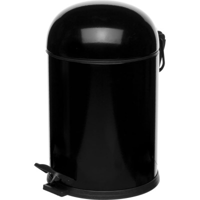 Ведро для мусора NAVAKO aquarius 5l black 11019