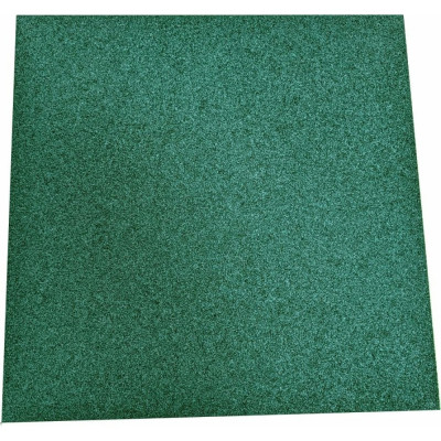 ООО Амортекс Плитка из резиновой крошки 10кв.м., 500x500x40мм, цвет зеленый, 0142