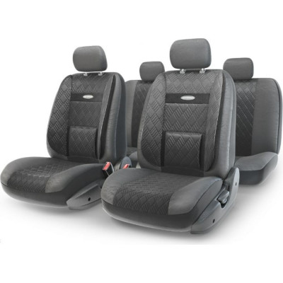 Авточехлы AUTOPROFI Comfort COM-1105GP BK/BK