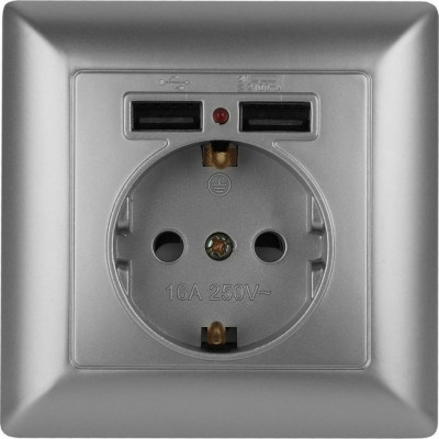 Комбинированный блок Intro 441003 PE Schuko Б0043405