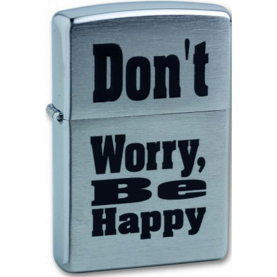 Zippo Зажигалка 200 Don't worry