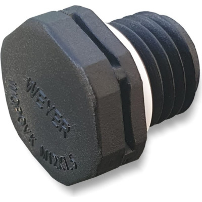 Weyer заглушка отверстия WQPOVK-M12-HJ B - заглушка вент., нар. M12x1.5 WE5300200