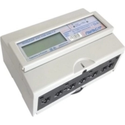 Счетчик электрической энергии Пульсар трехфазный, электронный 3/3Т-1/2К-5/60-1-2 многотарифный, ЖКИ, 230В, 60A, RS485, Р00073951