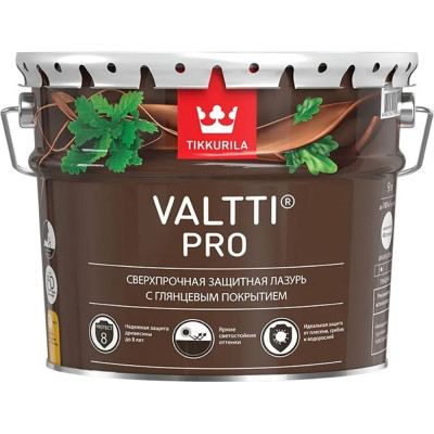 TIKKURILA Валтти Pro Тик 9 л Антисептик для дерева 52784