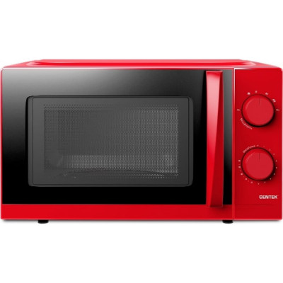 Centek СВЧ 700W 20лоткрывание дверцы ручкой, премиальная упаковка, CT-1571 Red