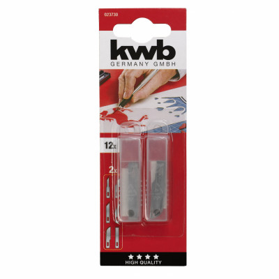 KWB Лезвия для ручки-ножа 12 штук 23730