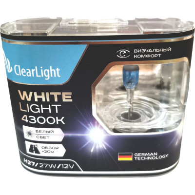 Clearlight Комплект ламп H2712V-27W WhiteLight 2 шт. MLH27WL