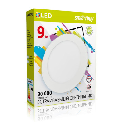 Встраиваемый светильник Smartbuy DL SBL-DL-9-65K