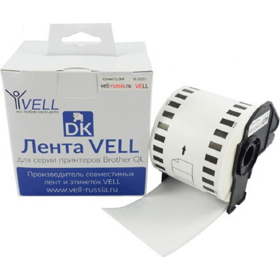 Лента для 800/810W Vell VL-B-DK 22251 Brother DK22251 377632